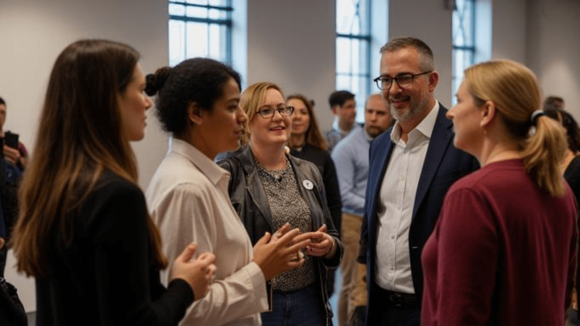 Customer interview session